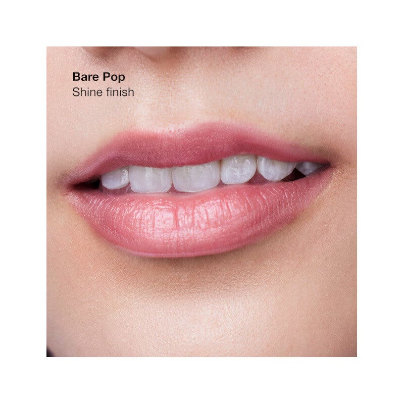 Clinique Pop Longwear Lipstick, pintalabios Shine Bare