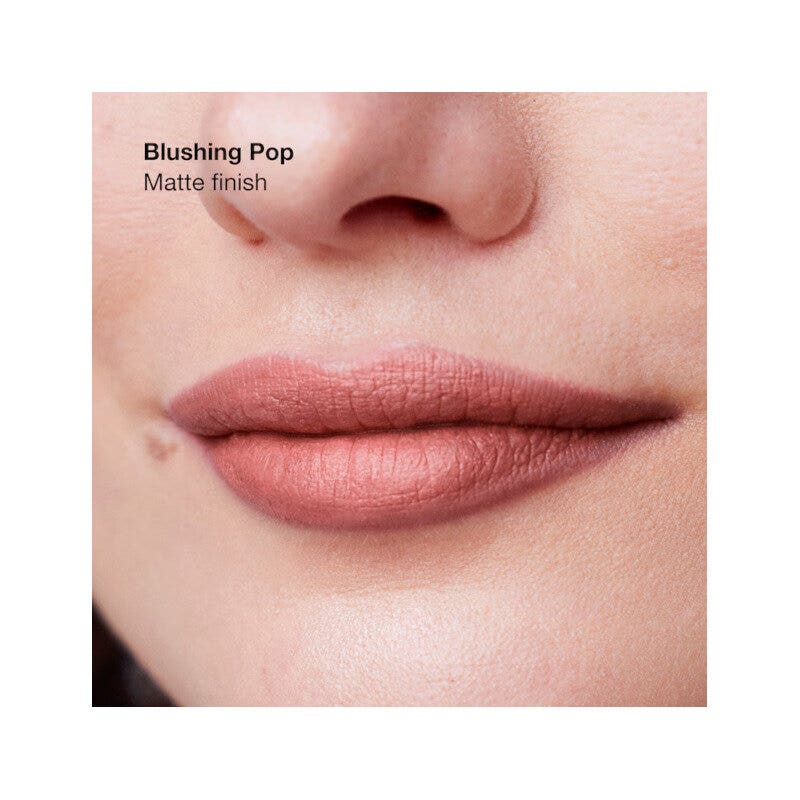 Clinique Pop Longwear Lipstick, pintalabios mate Blushing