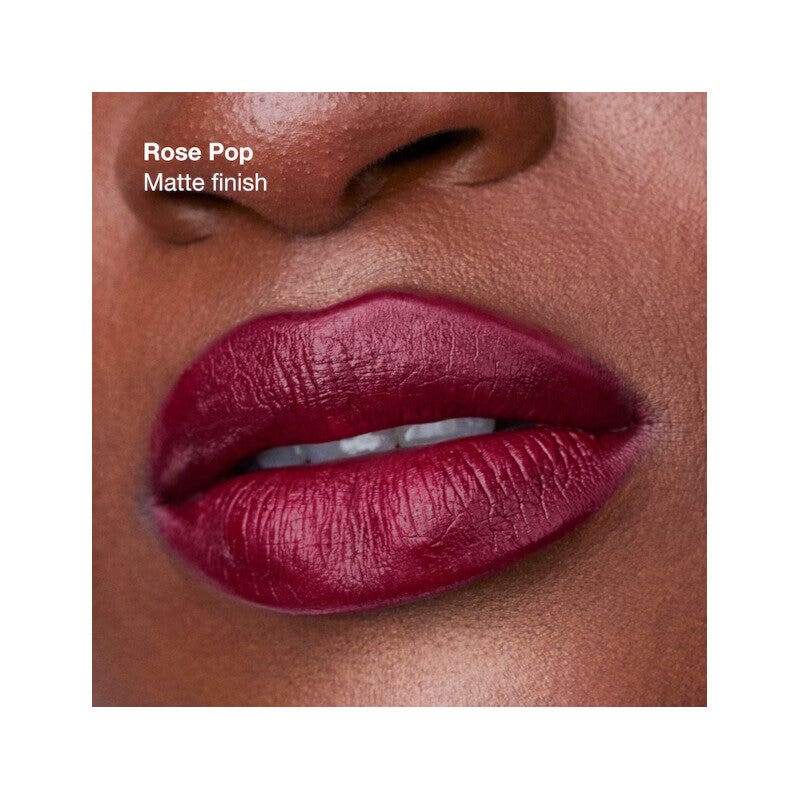 Clinique Pop Longwear Lipstick, pintalabios mate Rose