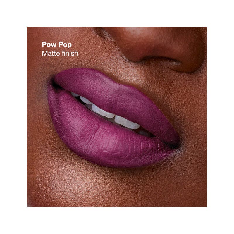 Clinique Pop Longwear Lipstick, pintalabios mate Pow