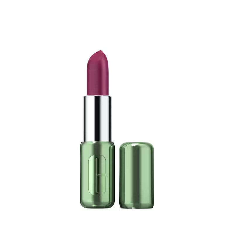 Clinique Pop Longwear Lipstick, pintalabios mate Pow