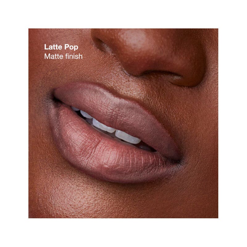 Clinique Pop Longwear Lipstick, pintalabios mate color Leche