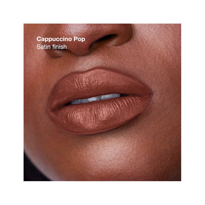 Clinique Pop Longwear Lipstick Rossetto Satin Cappuccino