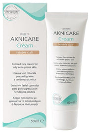 Aknicare Crema Tonalizante para Rostro Piel Grasa 50 ml Clara