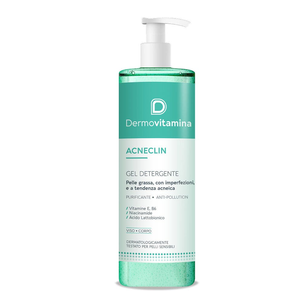 Dermovitamina Acneclin Gel Limpiador 400 ml