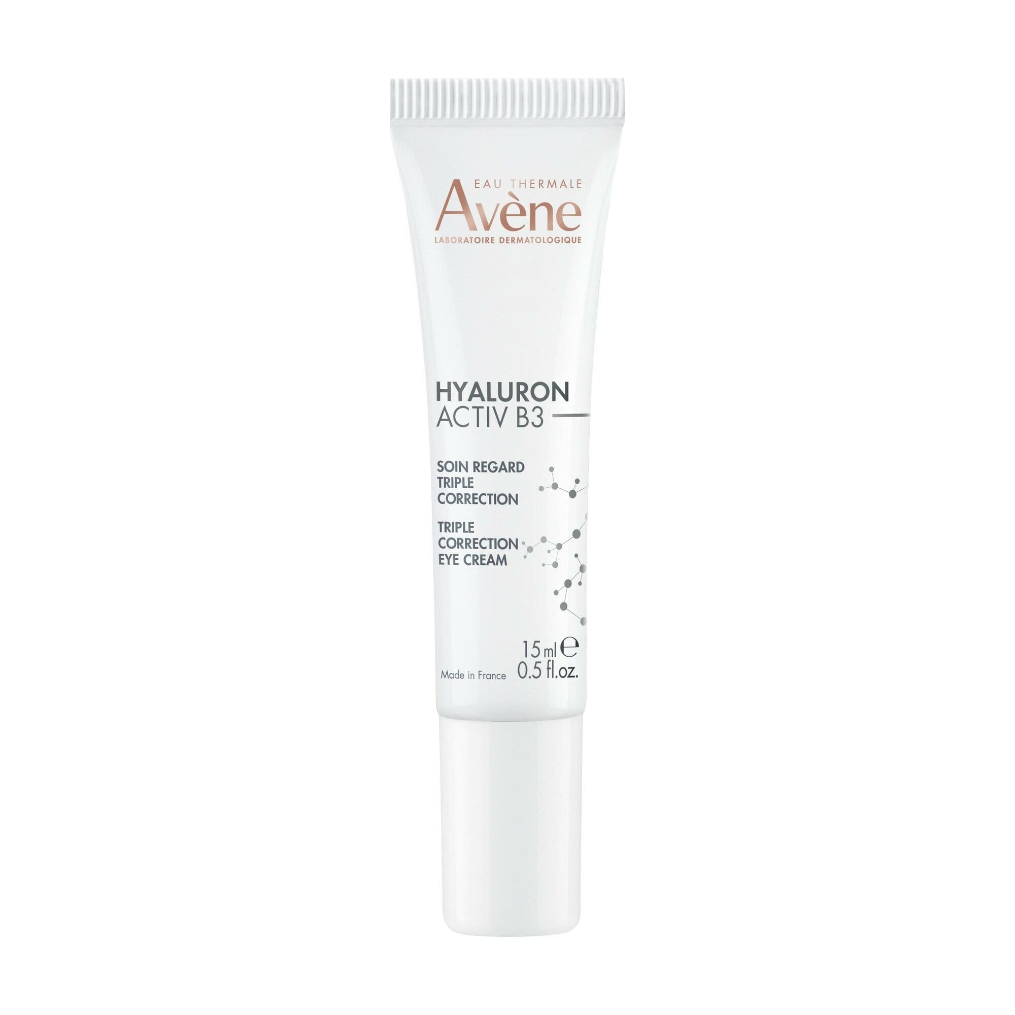 Eau Thermale Avène Hyaluron Activ B3 Tratamiento Contorno de Ojos Triple Corrección Antirrasgas 15 ml