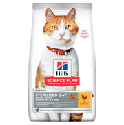 Hill's Science Plan Young Adult Sterilised Cat Comida para gatos con pollo 3 kg