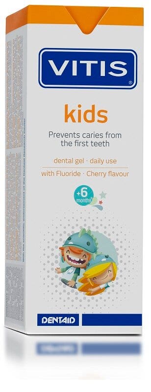 Vitis Kids: pasta de dientes para niños a partir de 6 meses, 50 ml