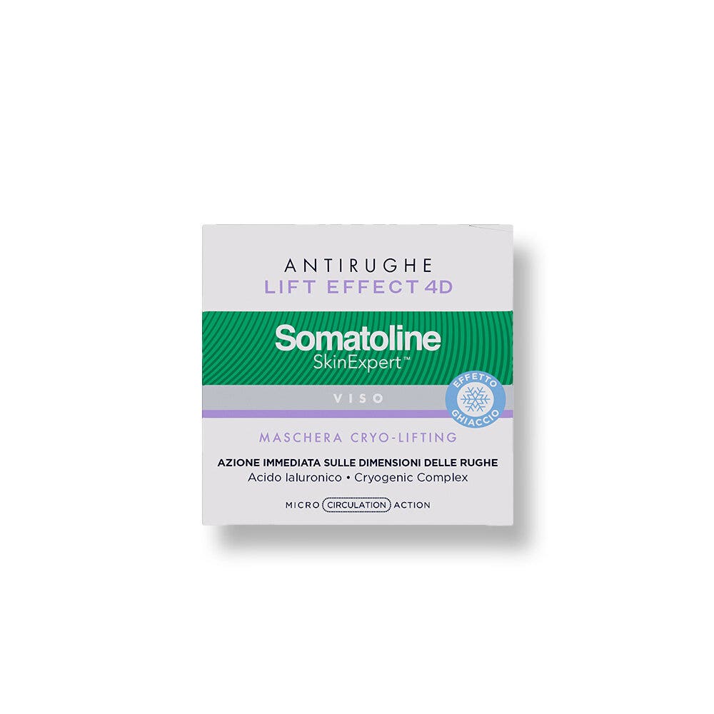 Somatoline Skin Expert Lift Effect 4D Maschera Cryo-lifting Viso 75ml