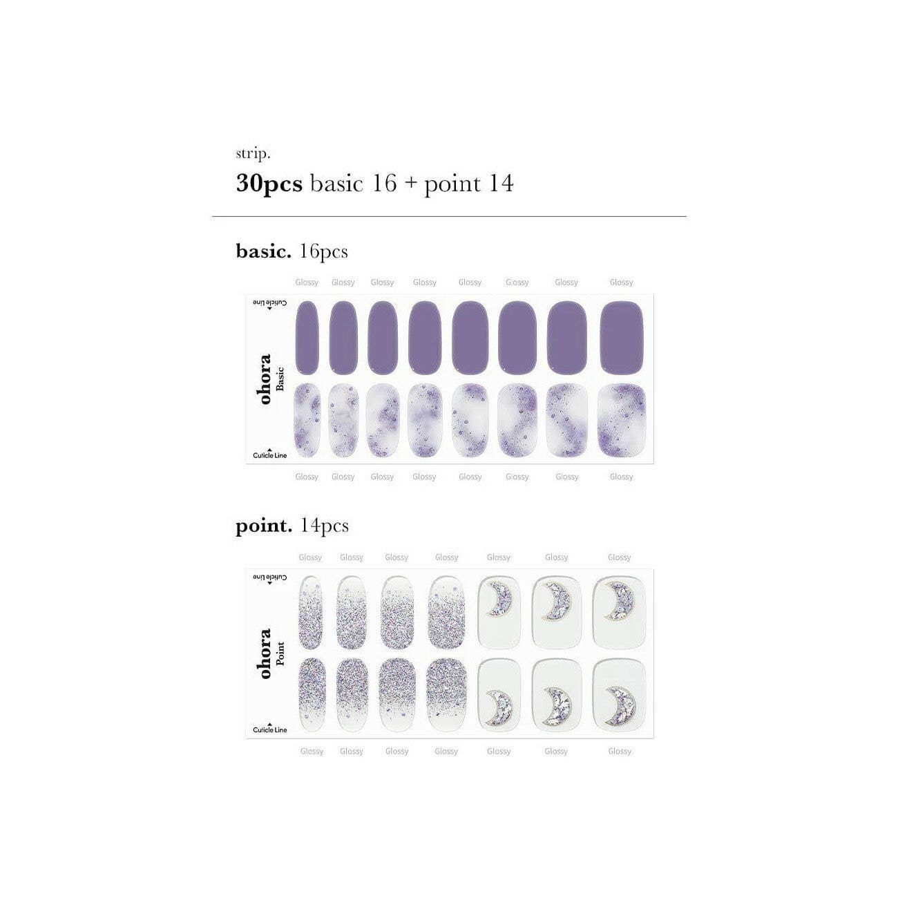 Ohora Gel Nails Esmalte en gel adhesivo N Goblin Moon