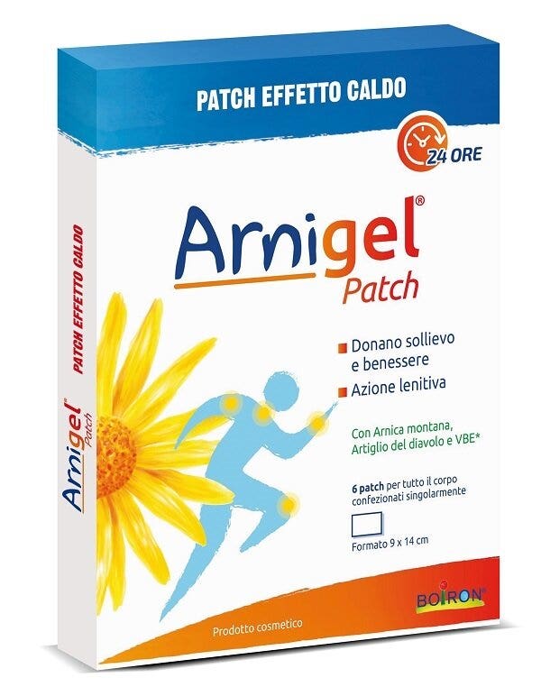 Boiron Arnigel 6 parches de efecto calor para el cuerpo