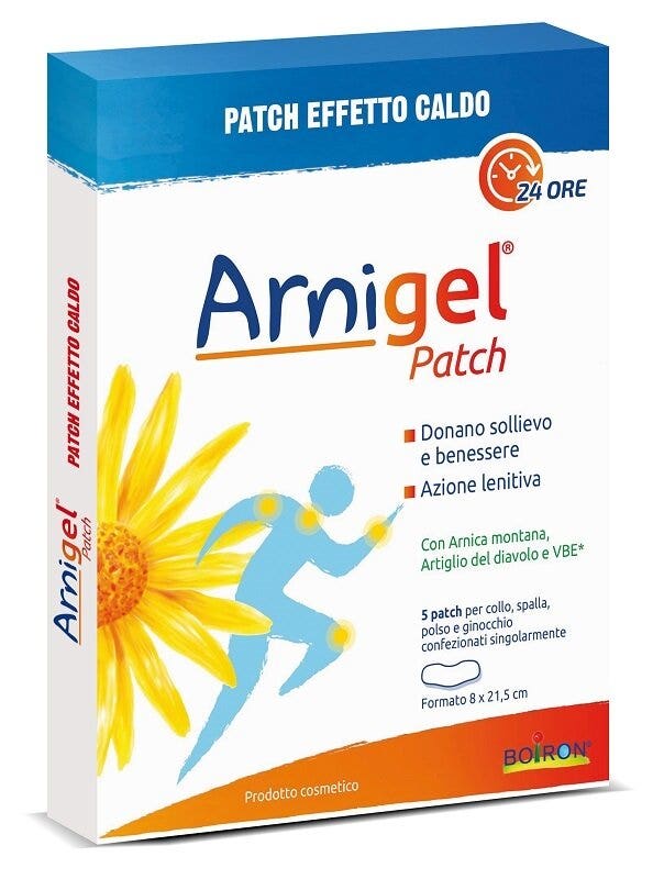Boiron Arnigel 5 parches de efecto calor para el cuello