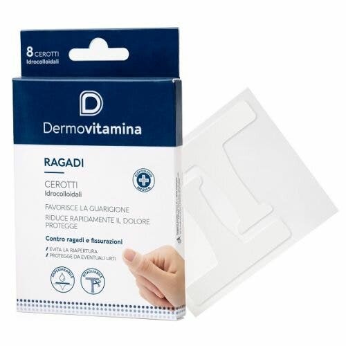 Dermovitamina Parches para grietas 8 unidades