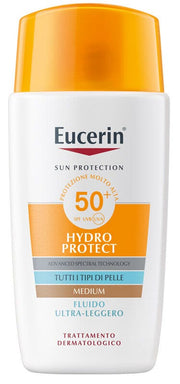 Eucerin Hydro Protect Fluido Ultraligero con Color Medium SPF50+ 50 ml