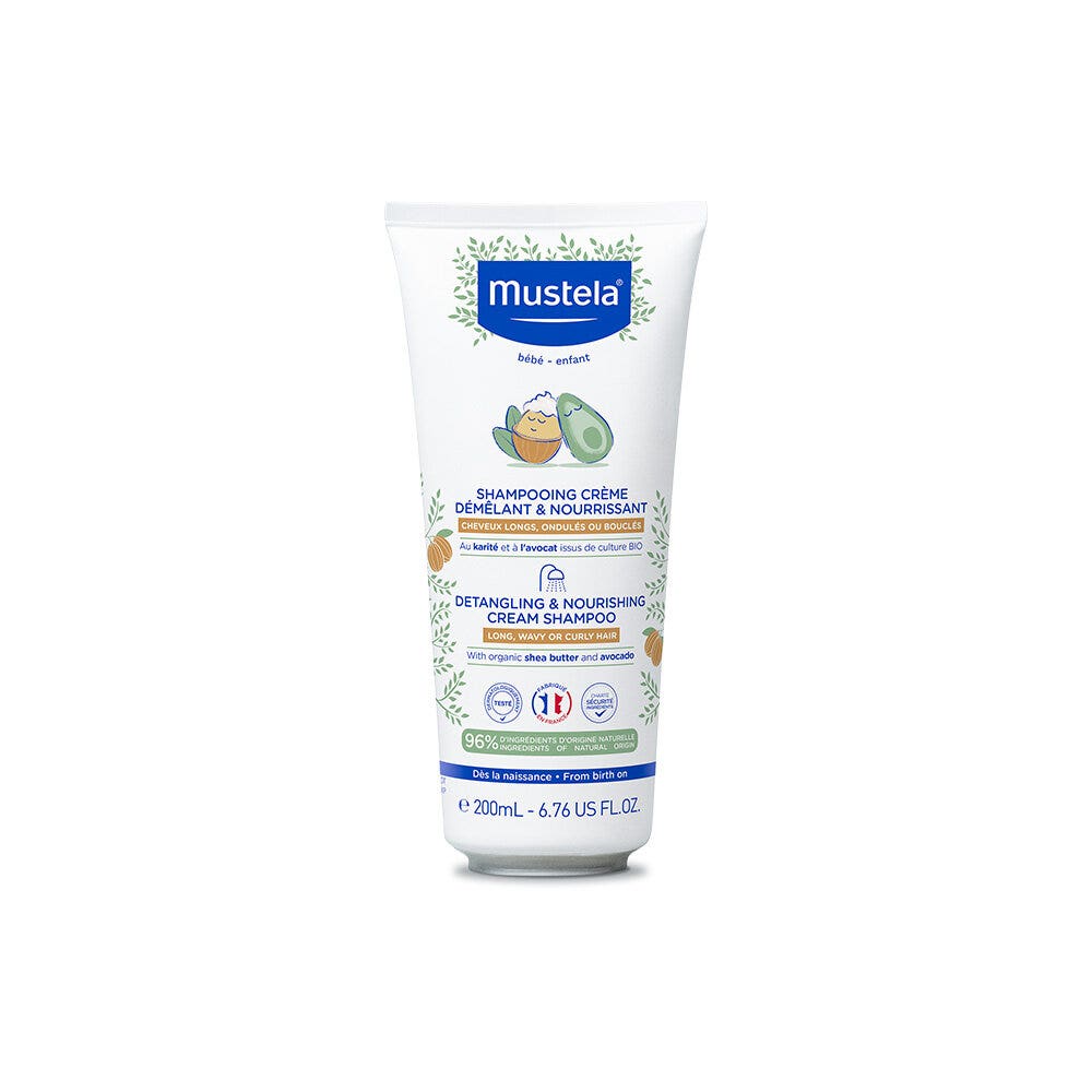 Mustela Champú y acondicionador nutritivo desenredante 200 ml