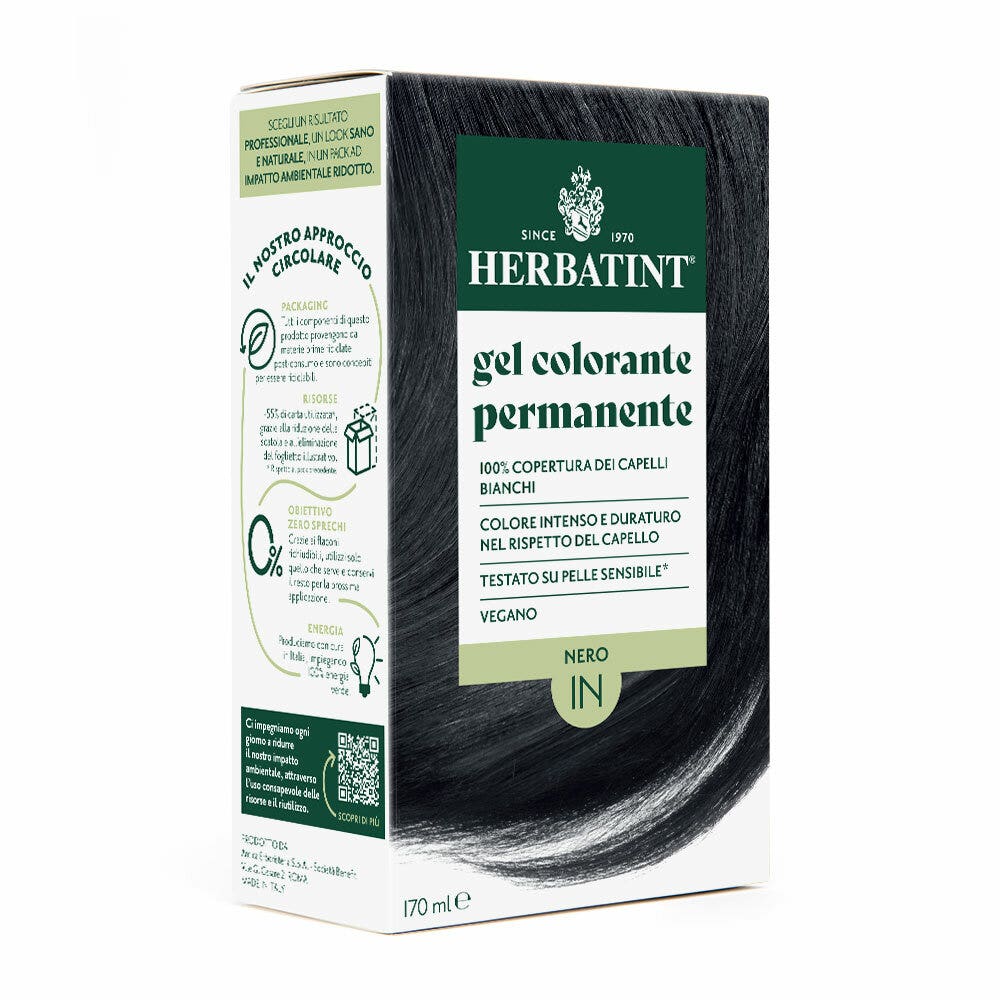 Herbatint Gel Tinte Permanente 1N Negro 170 ml