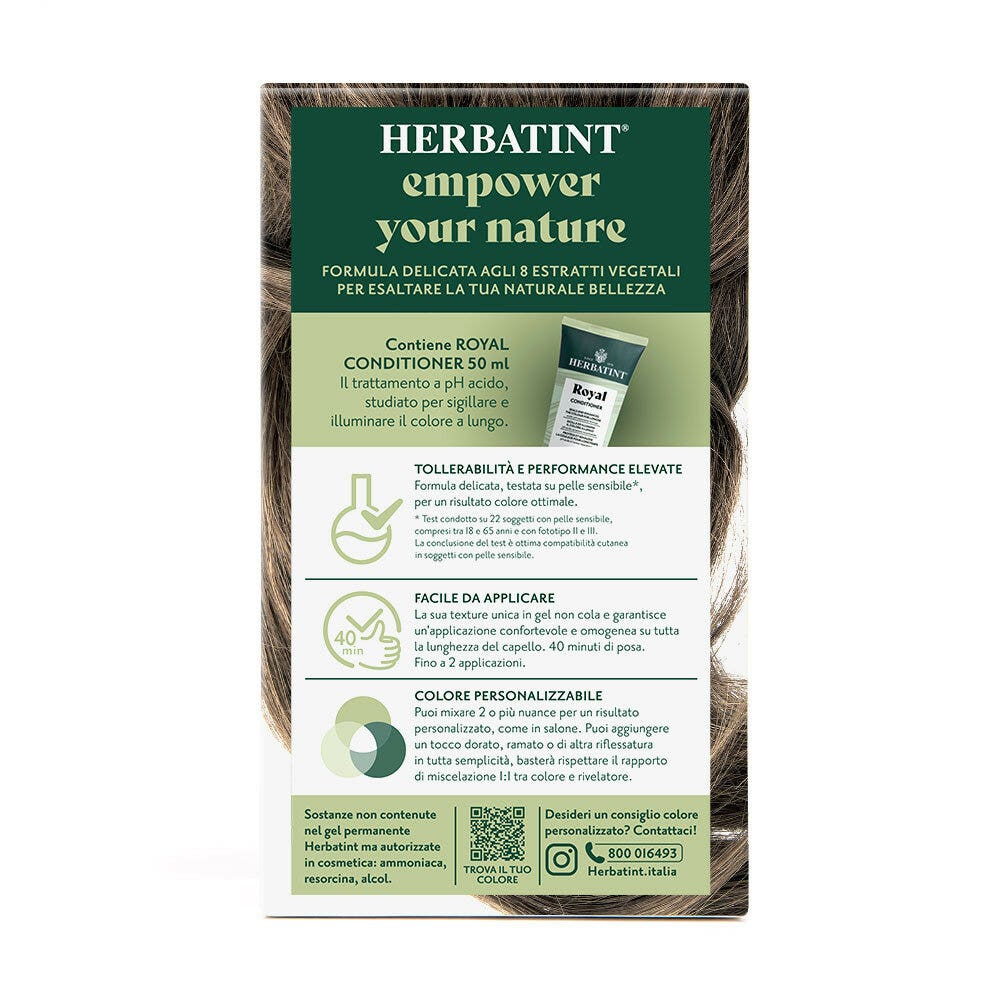 Herbatint Tinte para el cabello en gel permanente 6N Rubio oscuro 170 ml