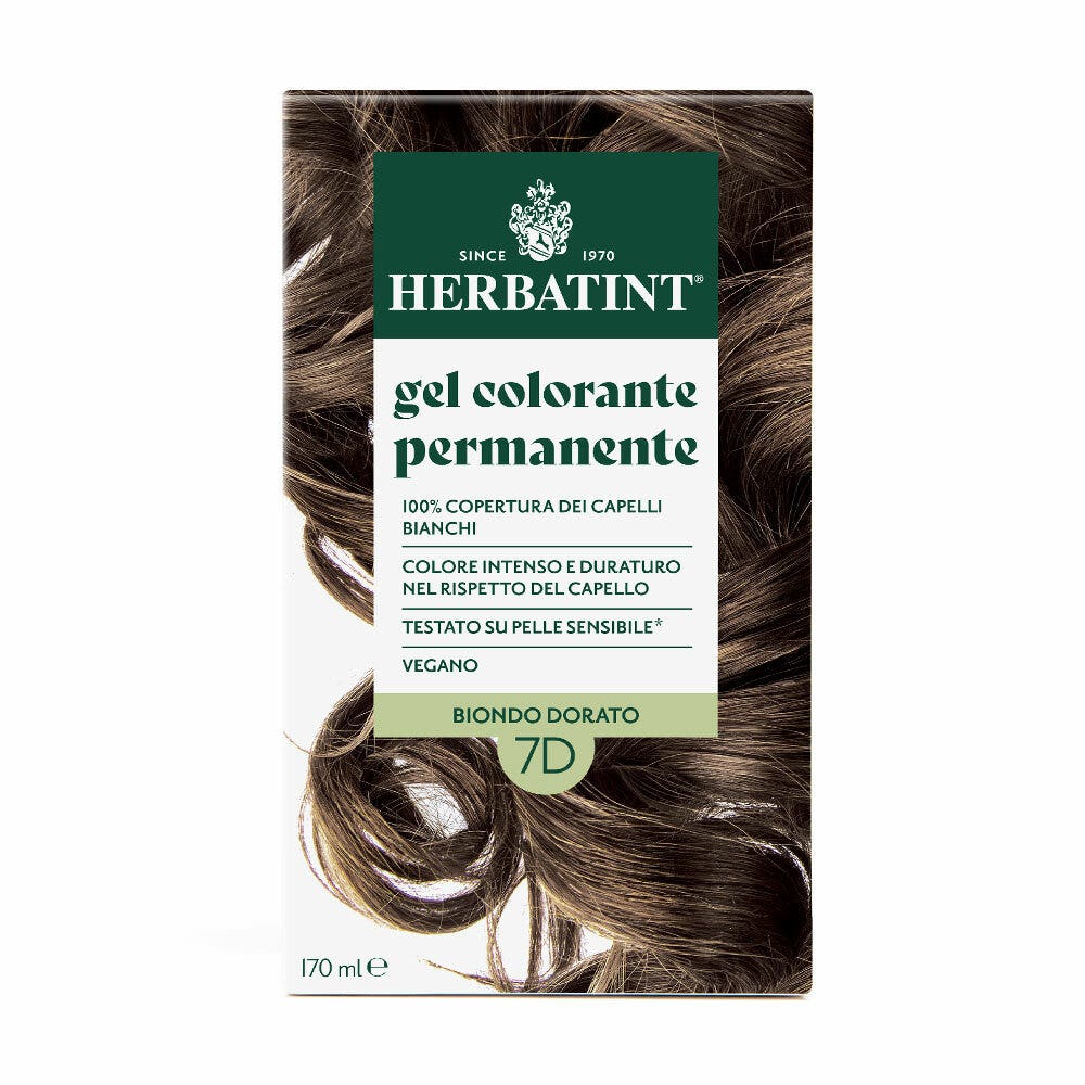 Herbatint Gel Colorante Permanente 7D Rubio Dorado 170 ml