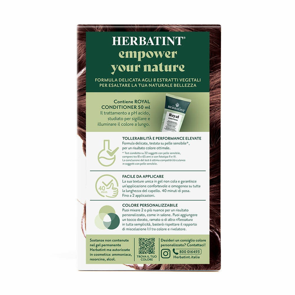 Herbatint Gel Colorante Permanente 7M Biondo Mogano 170ml