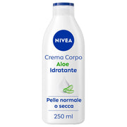 Nivea Crema Corpo Aloe Idratante 72h Per Pelle Secca O Normale 250ml