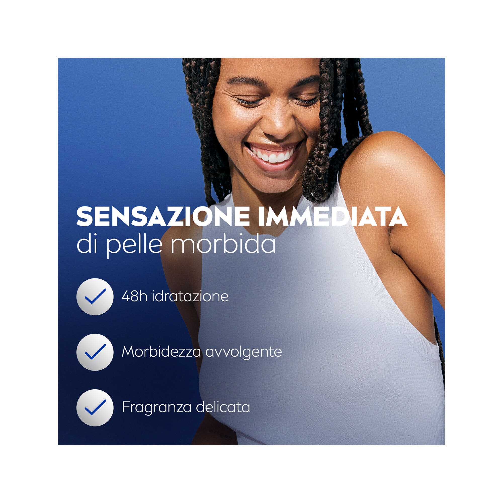 Nivea Crema-aceite de flores de cerezo y aceite de jojoba. Crema corporal hidratante 48 h y perfumada, 400 ml