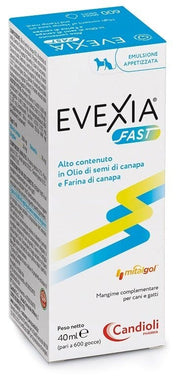 Evexia Fast Alimento Complementario para Perros/Gatos Gotas 40 ml