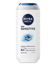 Nivea Men Champú y gel de ducha Sensitive 250 ml