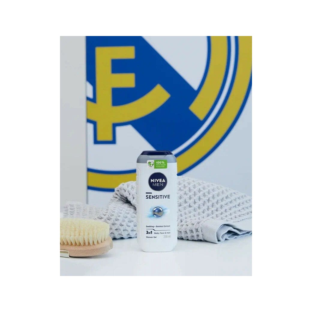 Nivea Men Champú y gel de ducha Sensitive 250 ml