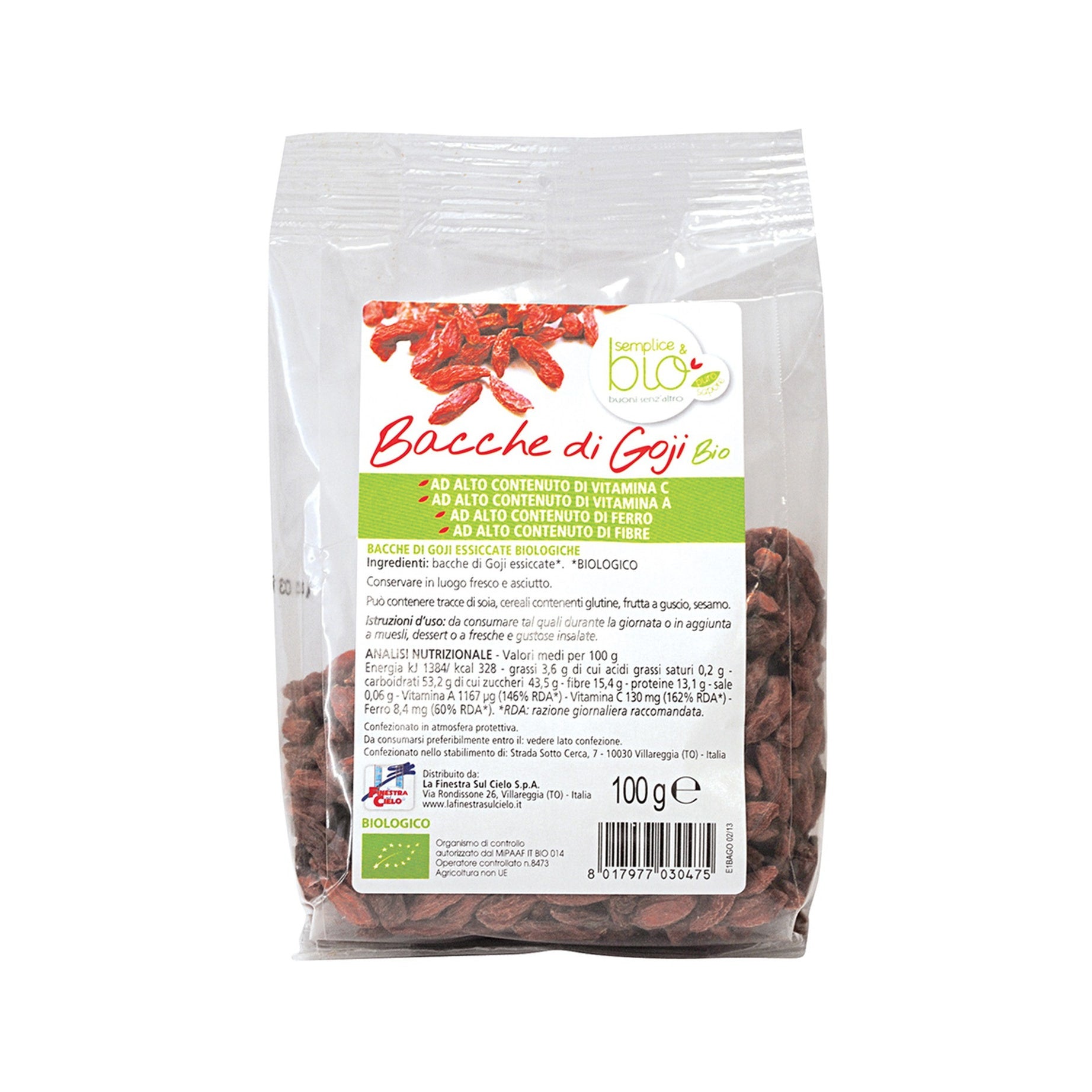 Bayas de Goji simples y orgnicas 100 g-2