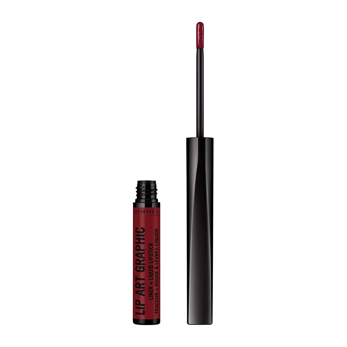 Rimmel Lip Graffiti, pintalabios de acabado extremo y larga duración, 810 Be Free, 1,8 ml