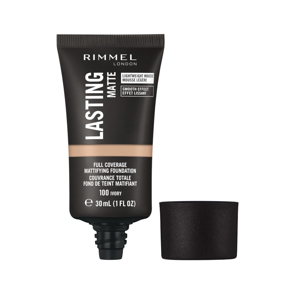 Rimmel Fondotinta Lasting Matte 100 Ivory 30ml