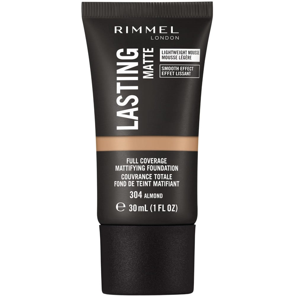 Rimmel Base de maquillaje Lasting Matte 304 Almond 30 ml
