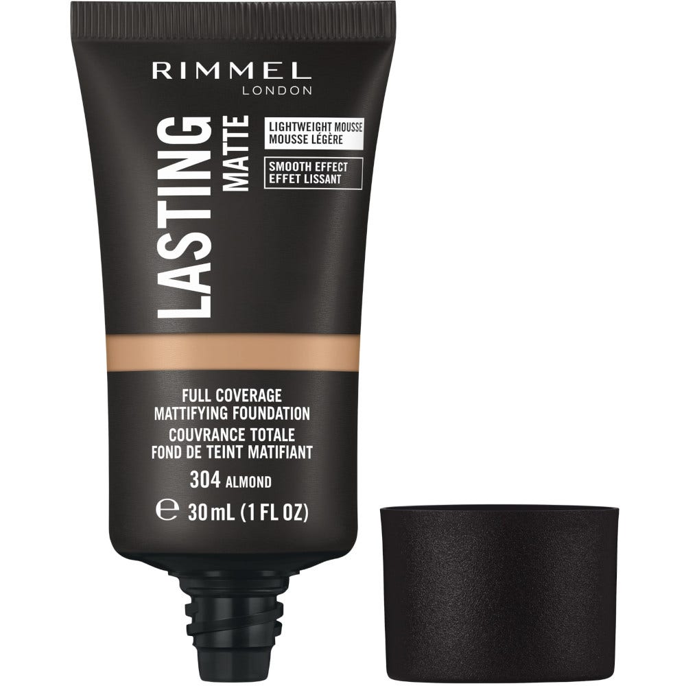 Rimmel Base de maquillaje Lasting Matte 304 Almond 30 ml