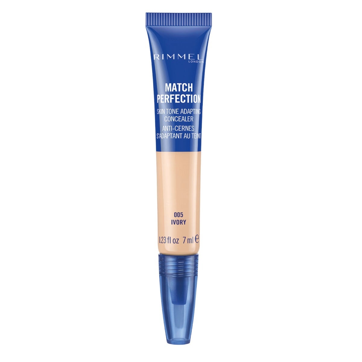 Corrector líquido Rimmel Match Perfection tono 005 Ivory 7 ml
