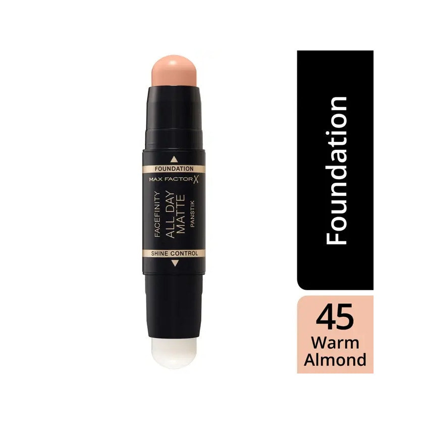 Max Factor Base de maquillaje compacta Facefinity All Day Matte 45 Panstik