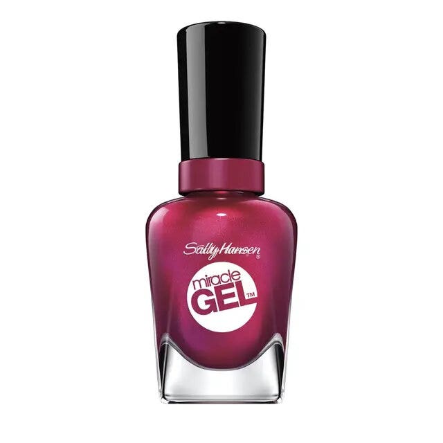 Esmalte de uñas Miracle Gel de Sally Hansen, tono n.º 500 Mad Women, 14,7 ml