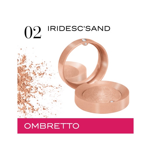 Bourjois Ombretto Little Round Pot Tonalità 02 Iridesc' Sand 1,7g
