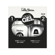 Sally Hansen Miracle Gel Pack doble: capa superior + esmalte de color 900 Get Mod