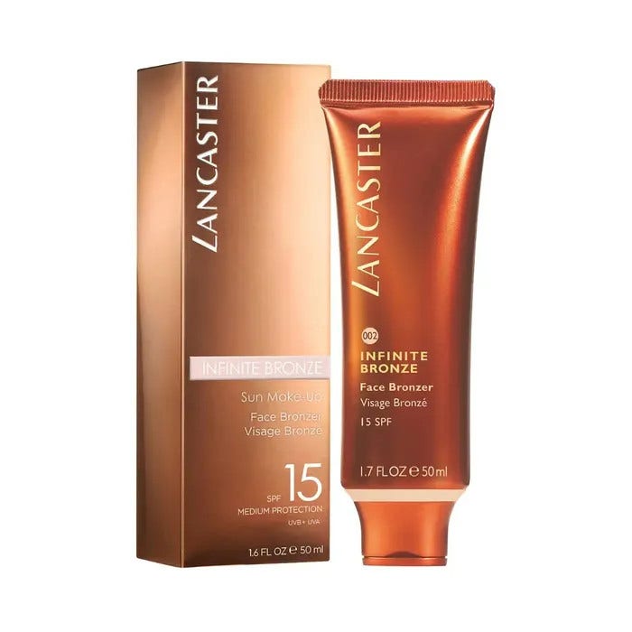 Lancaster Infinite Bronze Face Bronzer Fondotinta Fluido Viso SPF15 50ml