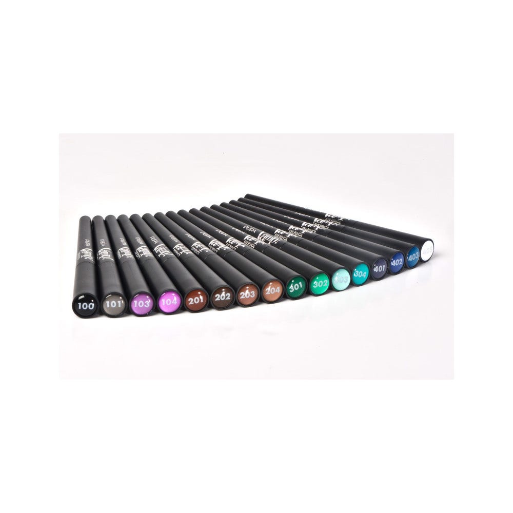 Pupa Vamp! Lápiz de ojos resistente al agua 2 en 1: delineador y kajal 0,35 g Celestial 404