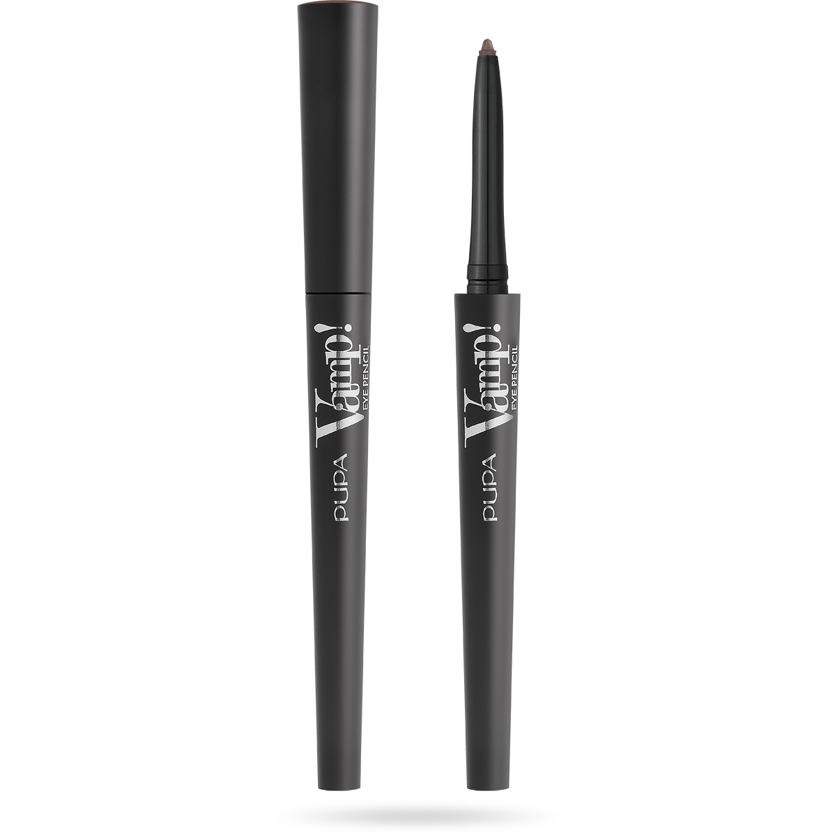 Pupa Vamp! Lápiz de ojos resistente al agua 2 en 1: delineador y kajal 0,35 g, Outstanding Brown 202