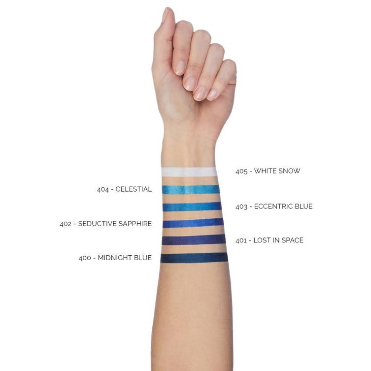 Pupa Vamp! Eye Pencil Matita Waterproof 2 In 1 Eyeliner E Kajal 0.35g Eccentric Blue 403