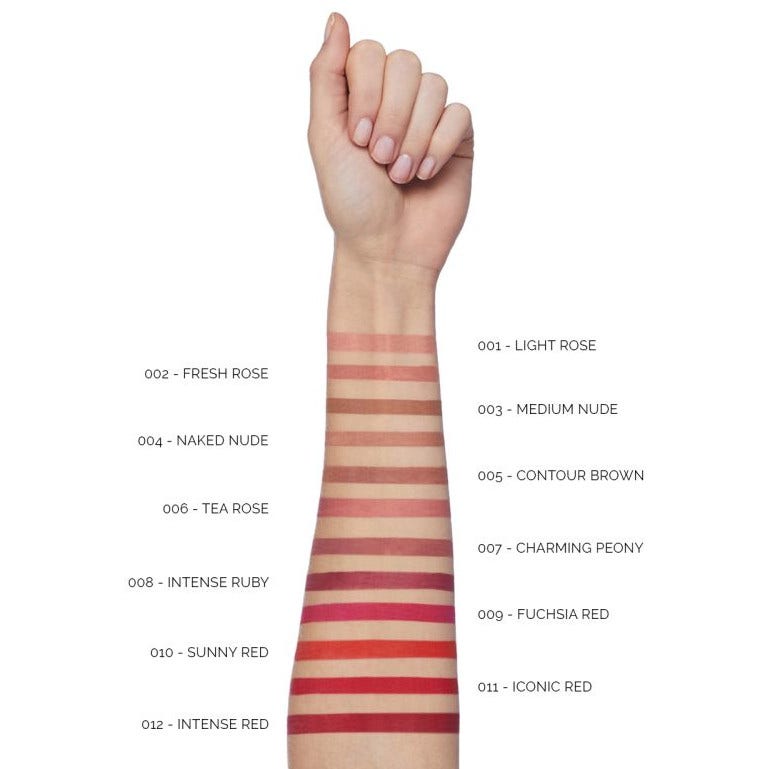 Pupa Vamp! Lápiz de labios y contorno 2 en 1 resistente al agua 0,35 g Contour Brown 005