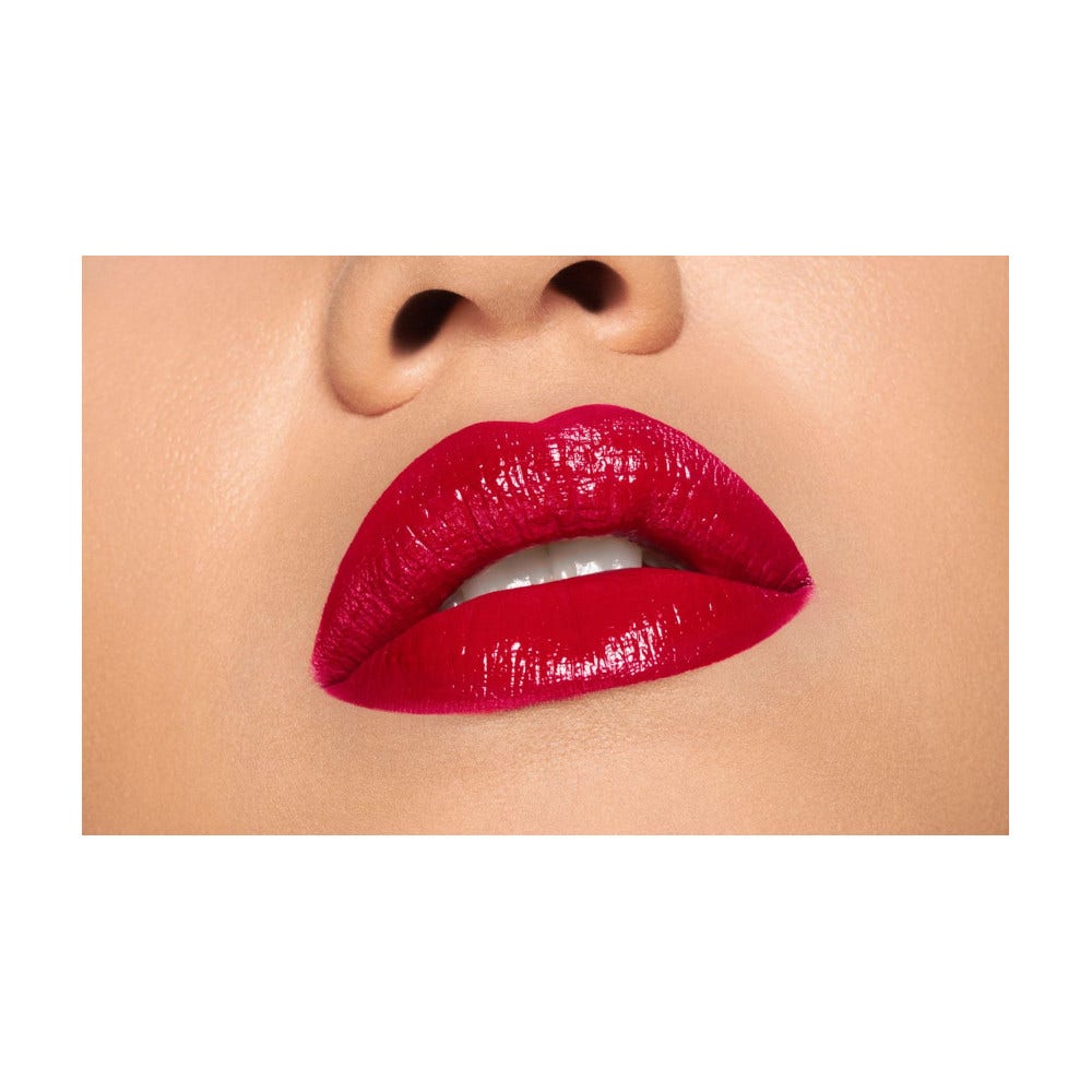 Pupa Vamp! Lipstick, pintalabios voluminizador, 3,5 g, Lovely Cherry 202