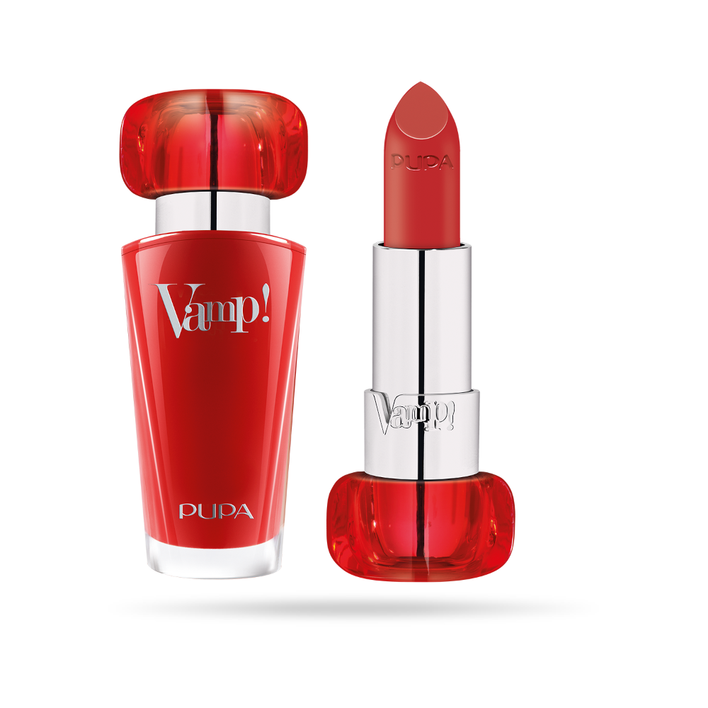 Pupa Vamp! Lipstick Rossetto Volumizzante 3,5g -Red Flame 304