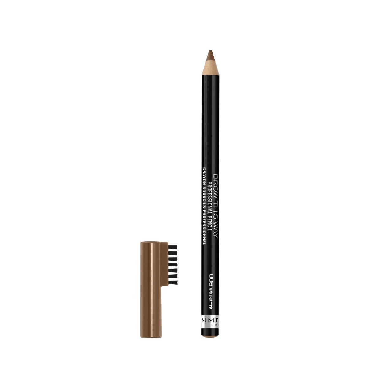 Rimmel Lápiz de cejas Brow This Way Professional Pencil 006 Brunette
