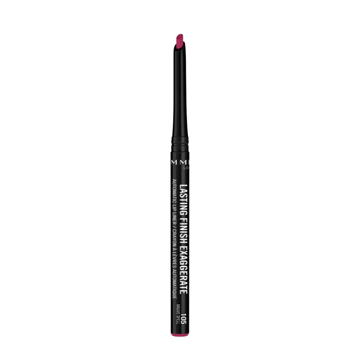 Lápiz de labios Lasting Finish Exaggerate de Rimmel 105 Mauve Spell