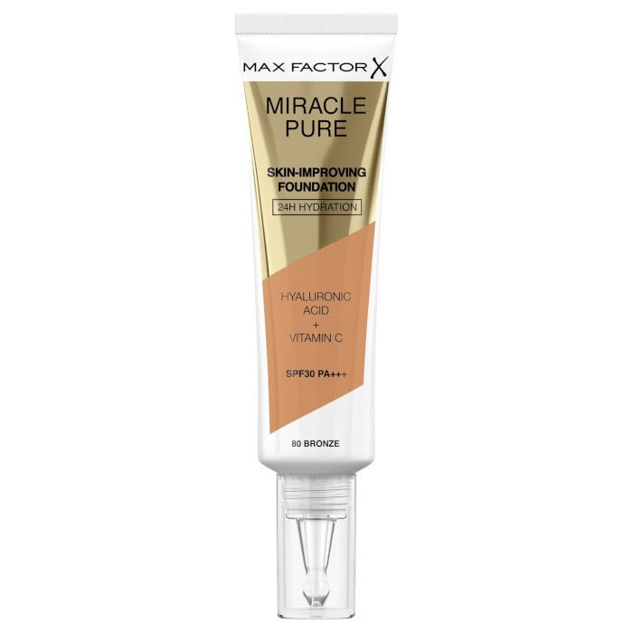 Max Factor Base de maquillaje Miracle Pure Shade 80 Bronze