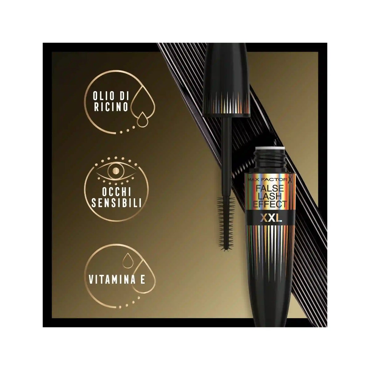 Max Factor Mascara False Lash Effect XXL Colore Nero