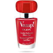 Esmalte perfumado Pupa Vamp con efecto gel 211 Scarlet Red 9 ml